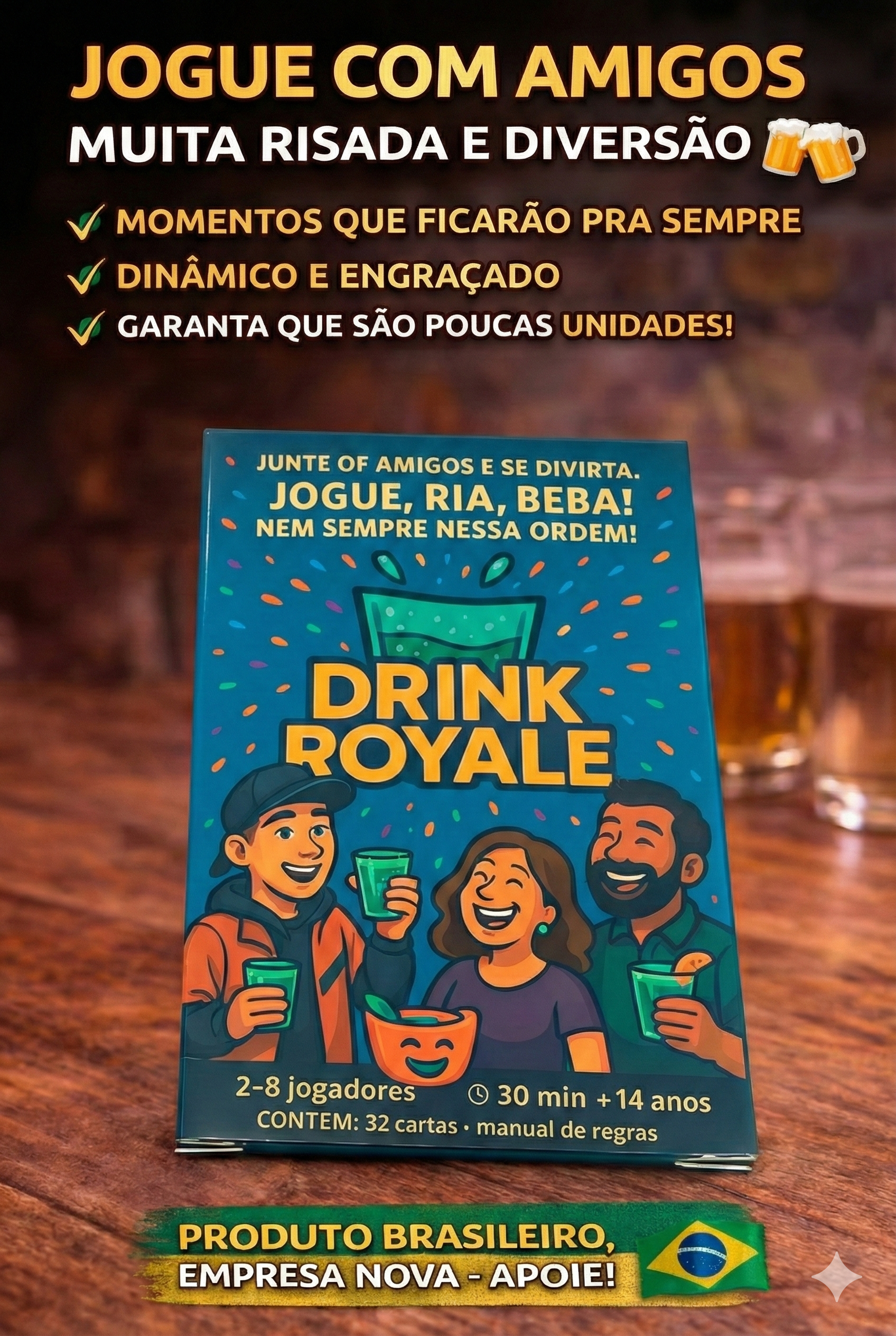 Caixa do Jogo Drink Royale